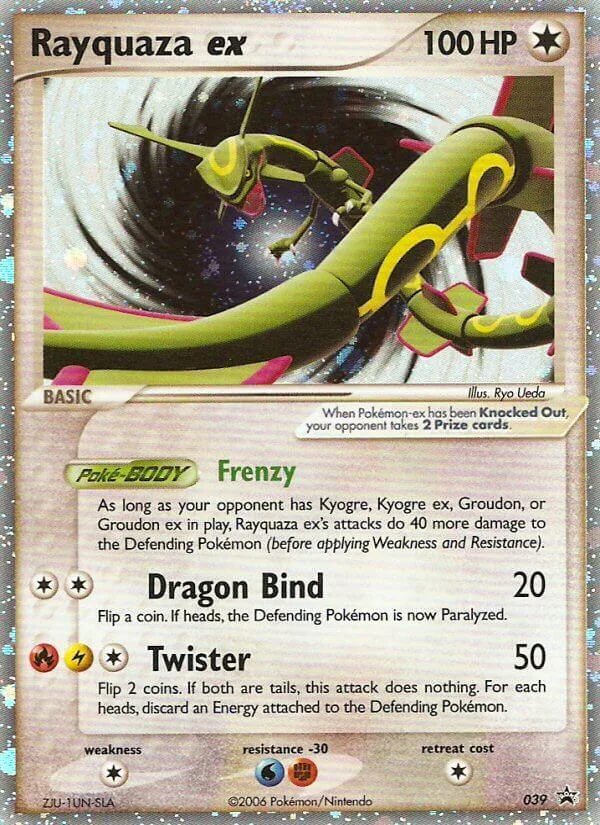Rayquaza ex · Nintendo Black Star Promos