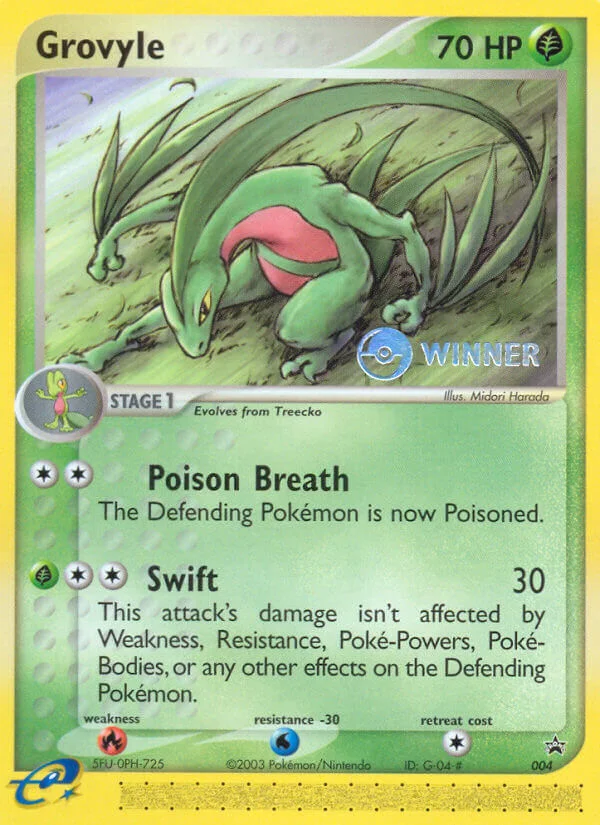 Grovyle · Nintendo Black Star Promos