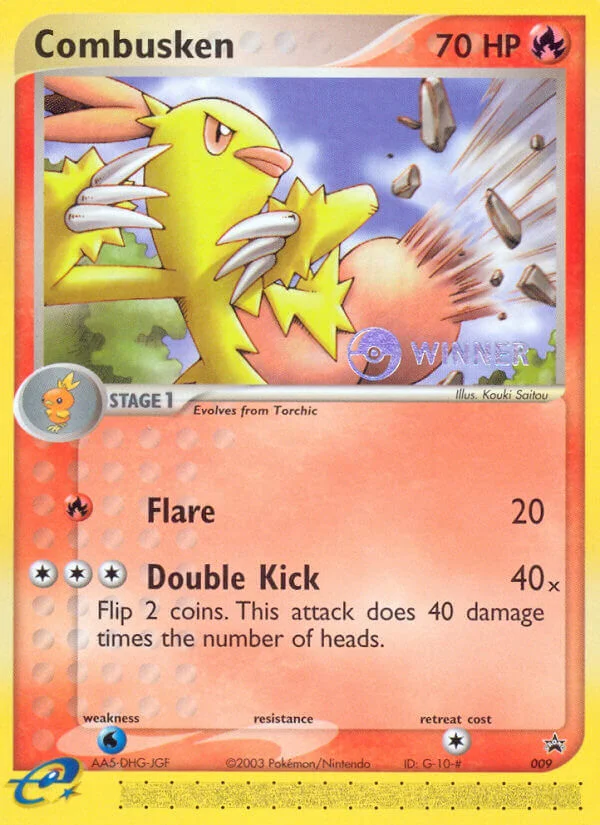 Combusken · Nintendo Black Star Promos