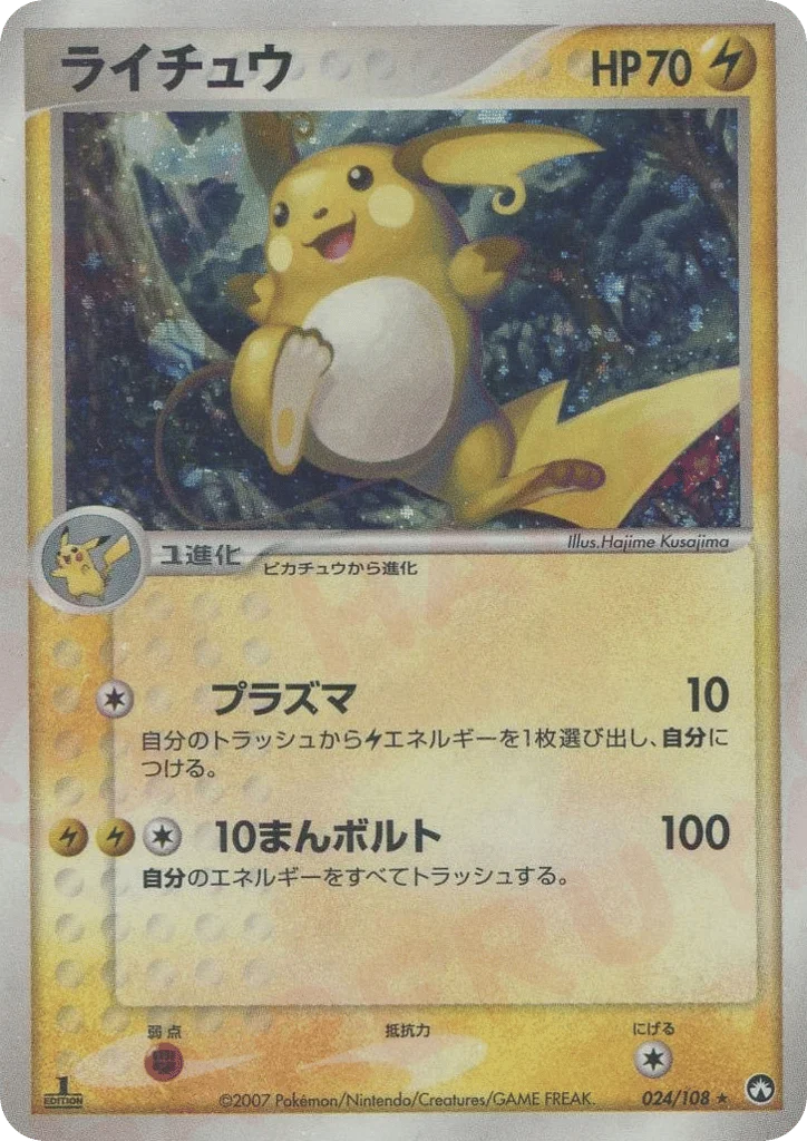Raichu · World Champions Pack