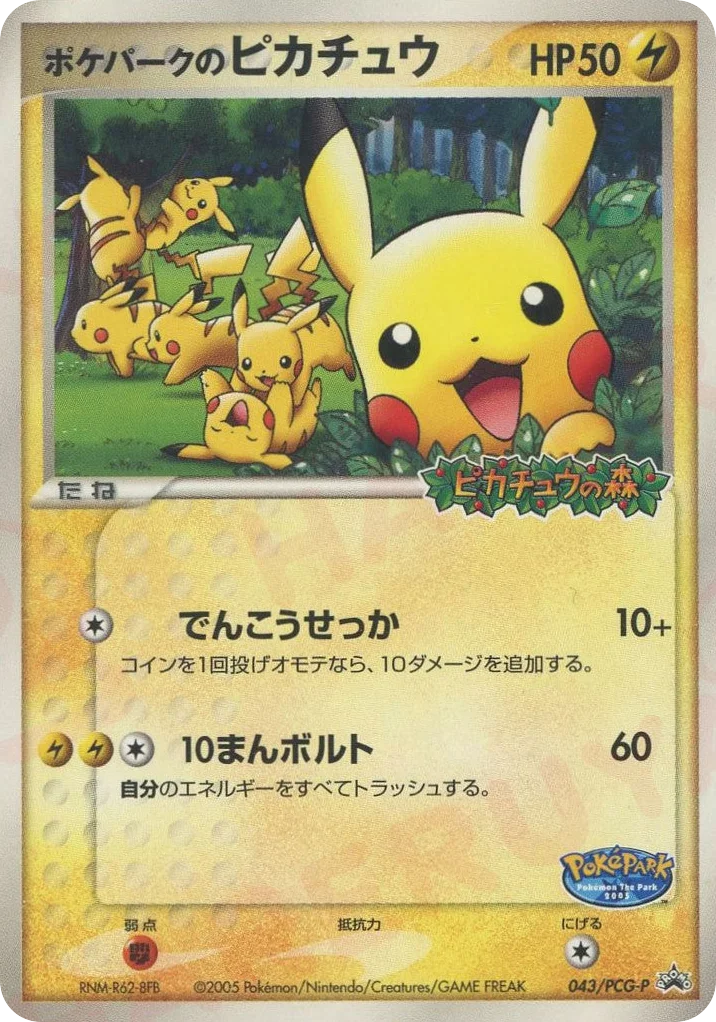 PokéPark's Pikachu · PCG Promos