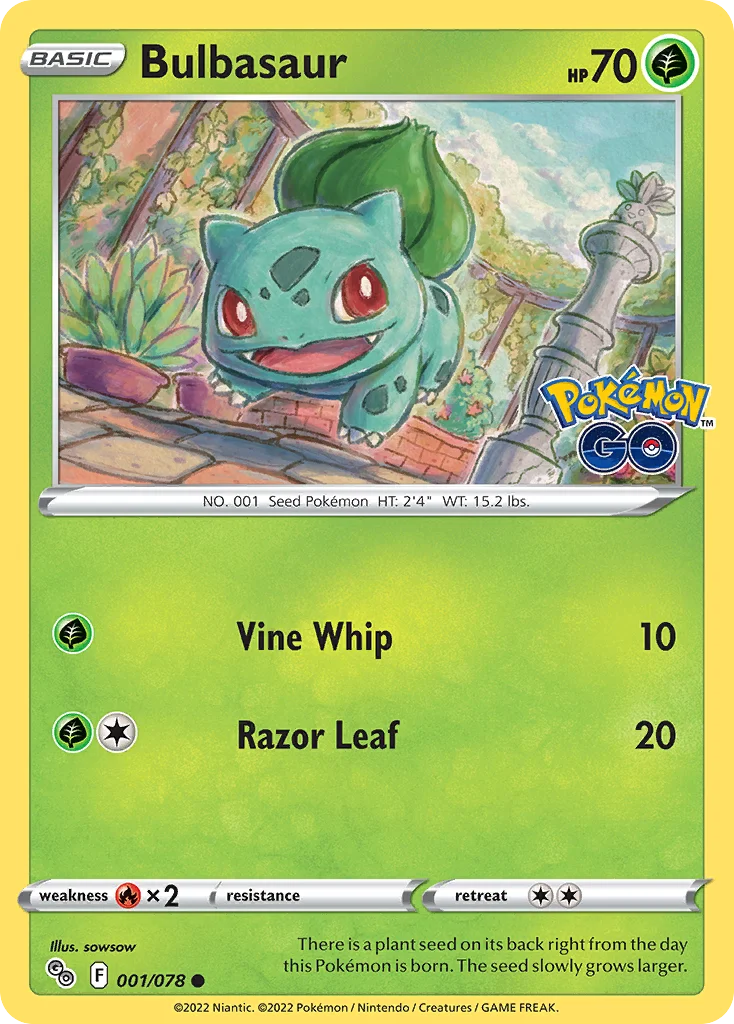 Bulbasaur · Pokémon GO