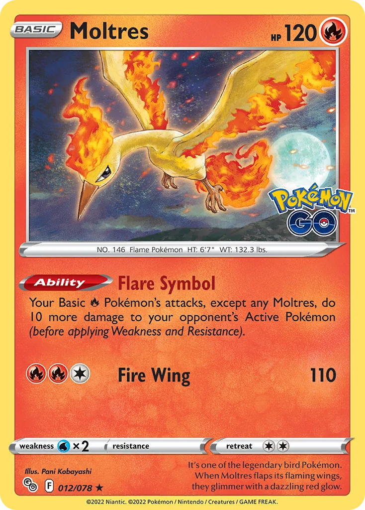 Moltres · Pokémon GO