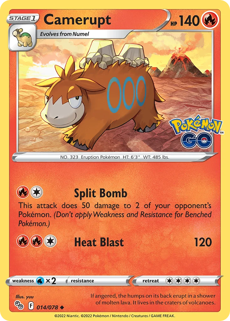 Camerupt · Pokémon GO