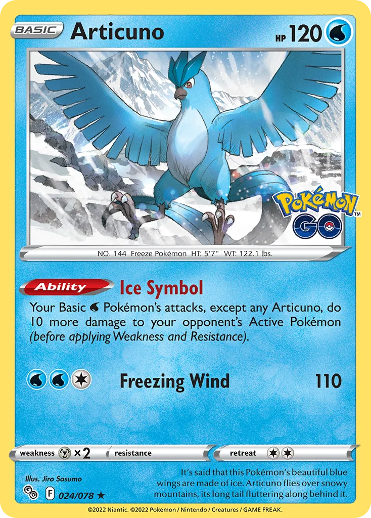 Articuno · Pokémon GO
