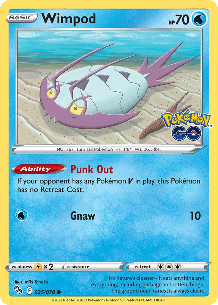 Wimpod · Pokémon GO