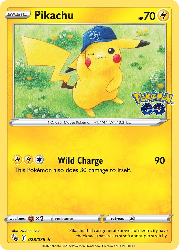 Pikachu · Pokémon GO