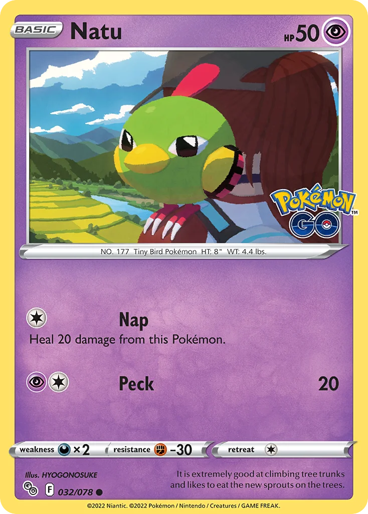 Natu · Pokémon GO