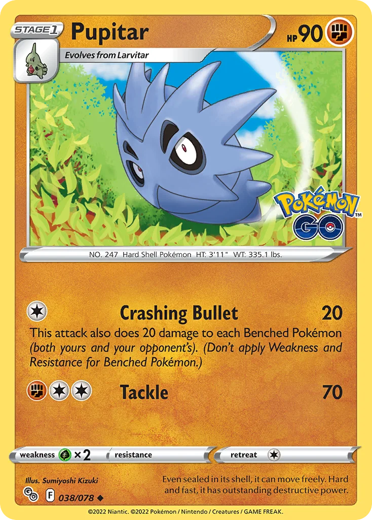 Pupitar · Pokémon GO