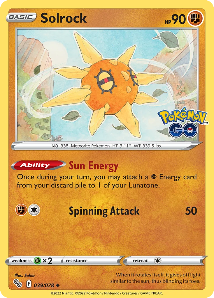 Solrock · Pokémon GO