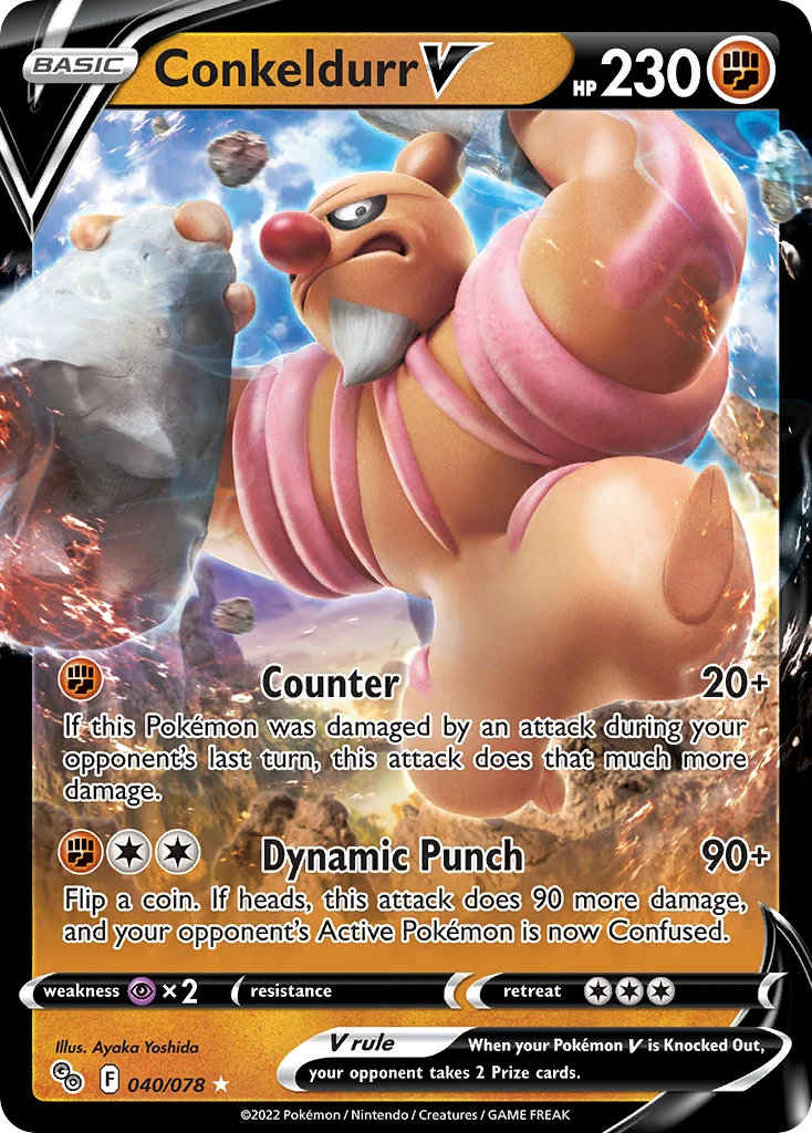 Conkeldurr V · Pokémon GO