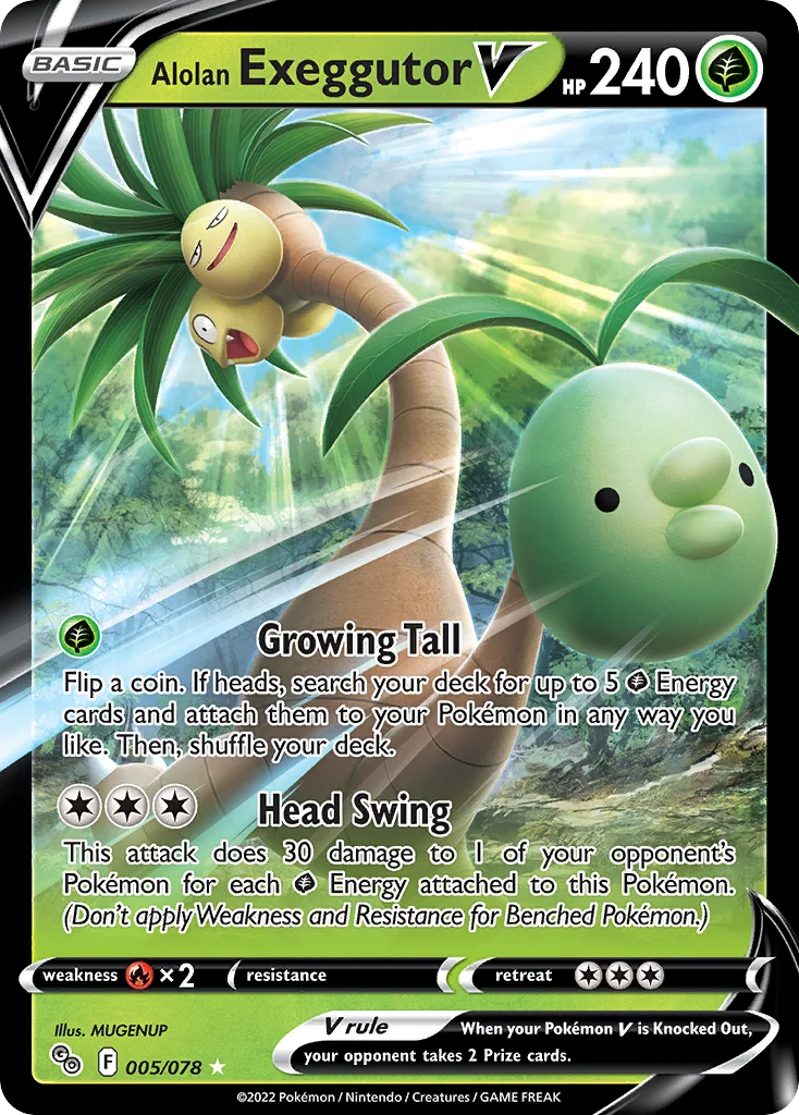 Exeggutor de Alola V · Pokémon GO