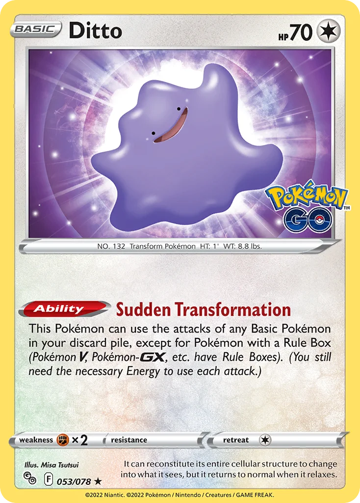 Ditto · Pokémon GO