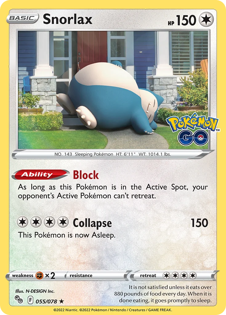 Snorlax · Pokémon GO