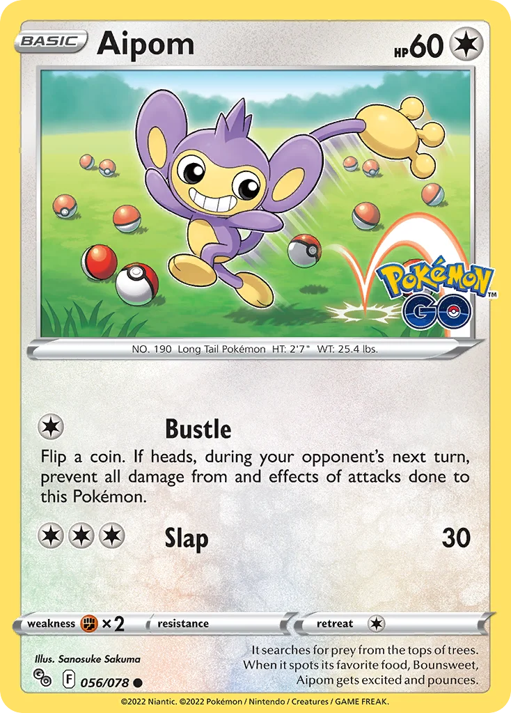 Aipom · Pokémon GO