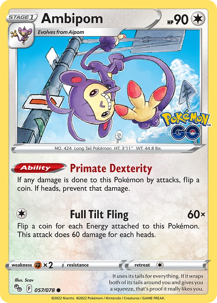 Ambipom · Pokémon GO
