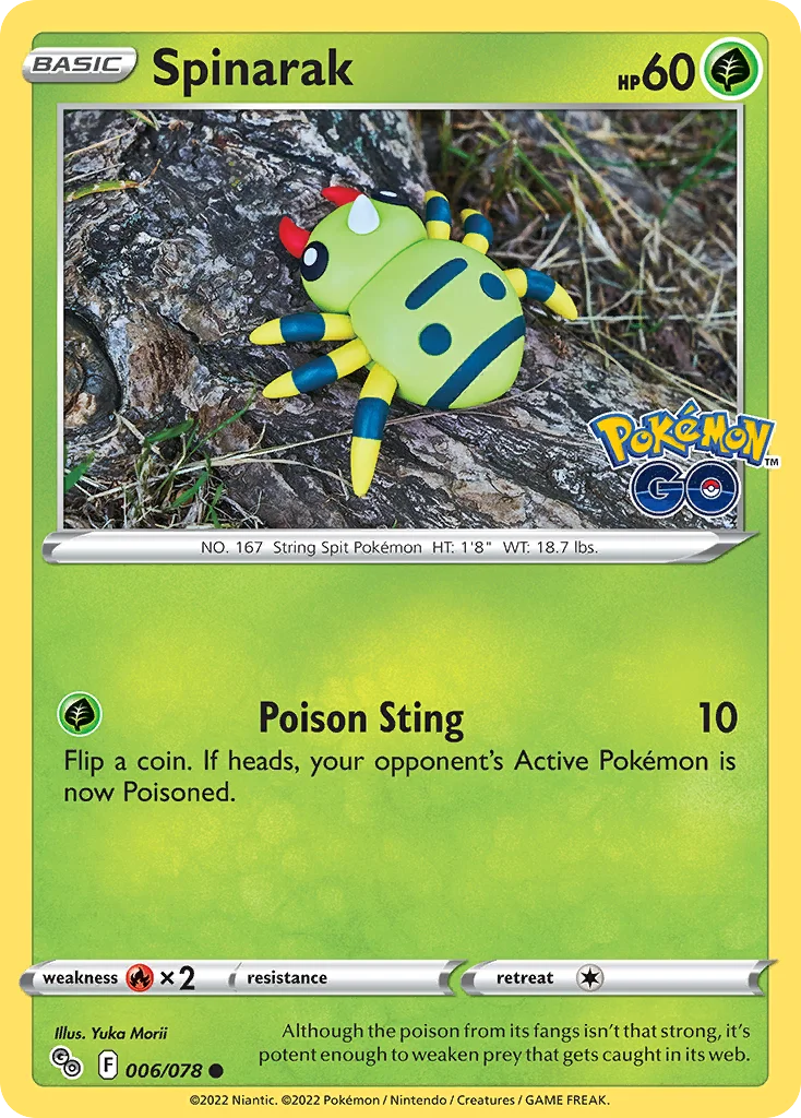 Spinarak · Pokémon GO
