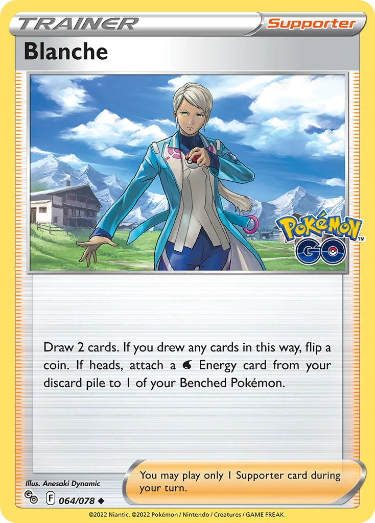 Blanche · Pokémon GO
