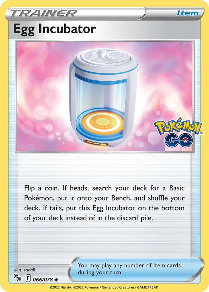 Egg Incubator · Pokémon GO