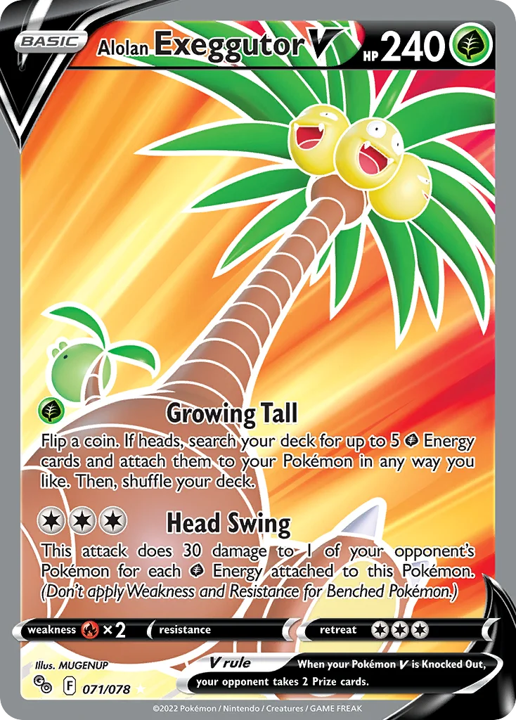 Exeggutor de Alola V · Pokémon GO