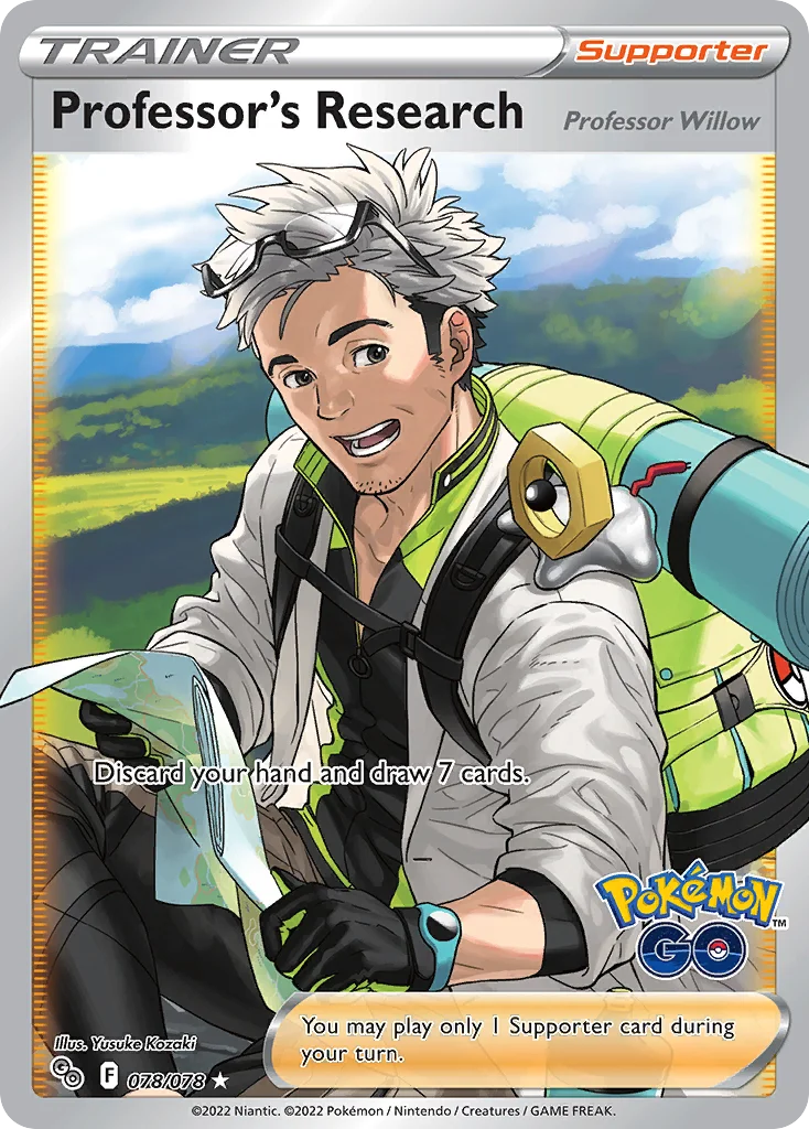 Professor's Research · Pokémon GO