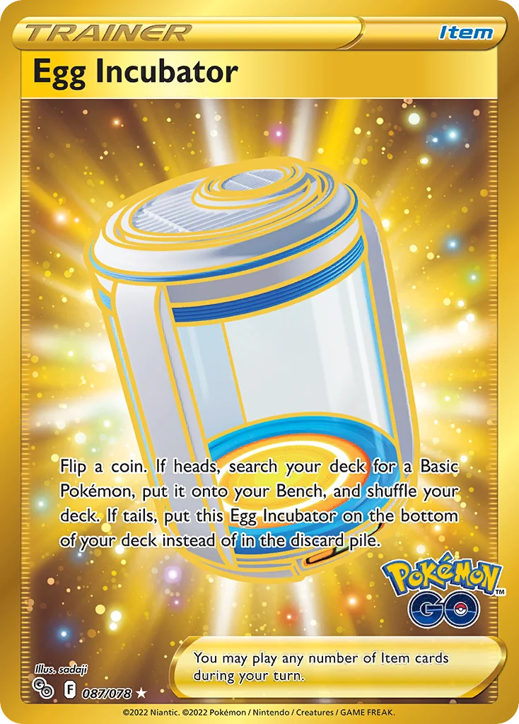 Egg Incubator · Pokémon GO