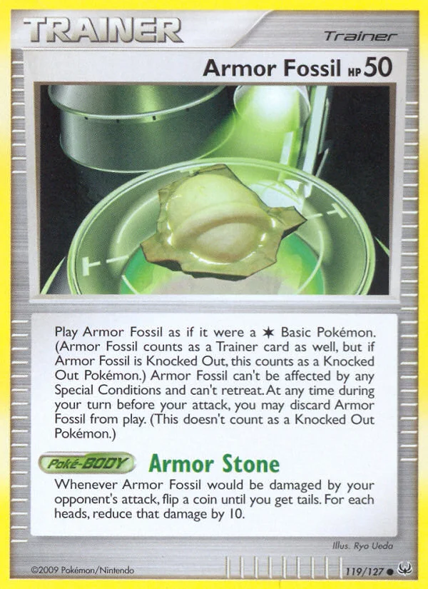 Armor Fossil · Platinum