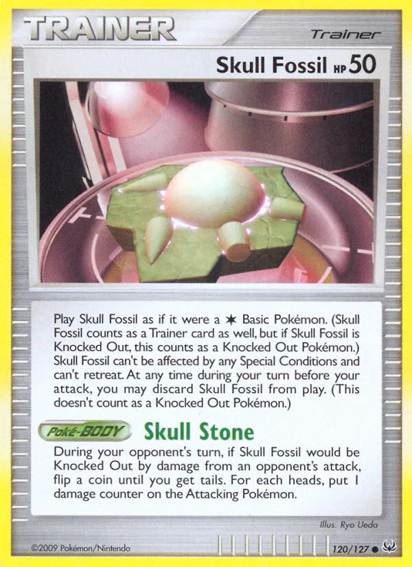 Skull Fossil · Platinum