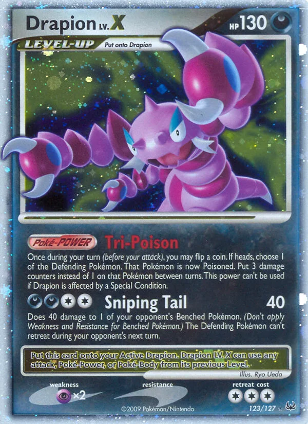 Drapion LV.X · Platinum