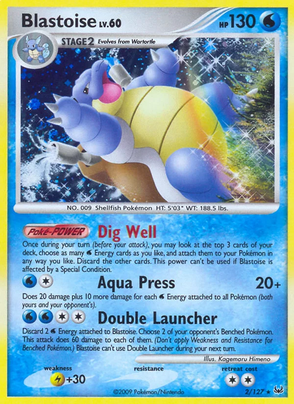 Blastoise · Platinum