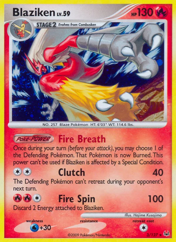 Blaziken · Platinum