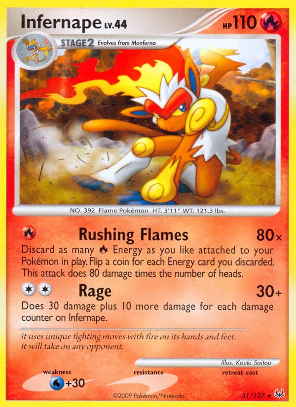 Infernape · Platinum