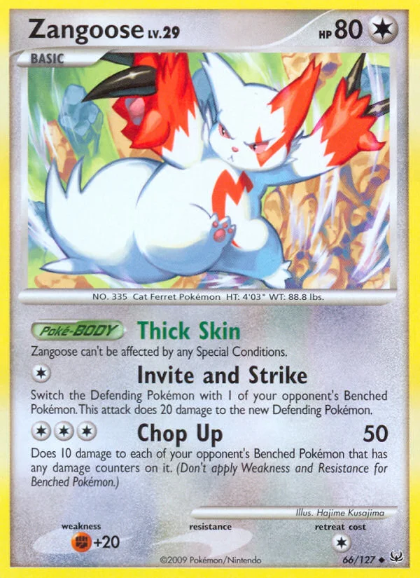 Zangoose · Platinum