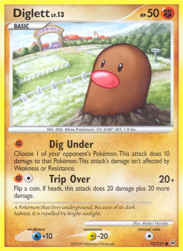 Diglett · Platinum