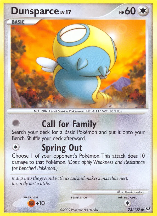 Dunsparce · Platinum