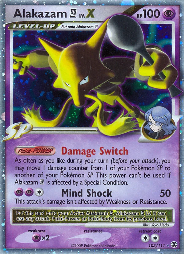 Alakazam E4 LV.X · Rising Rivals