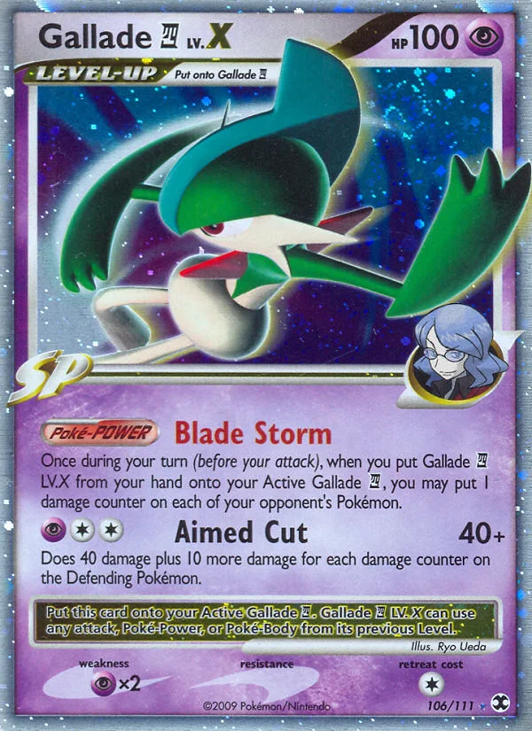 Gallade E4 LV.X · Rising Rivals