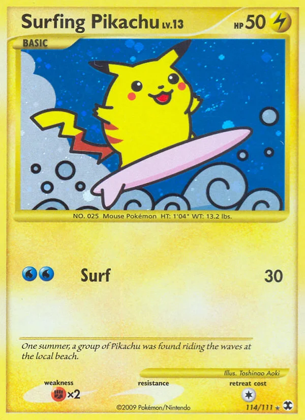 Surfing Pikachu · Rising Rivals