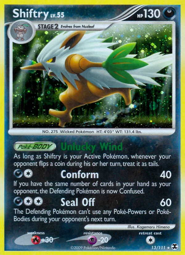 Shiftry · Rising Rivals