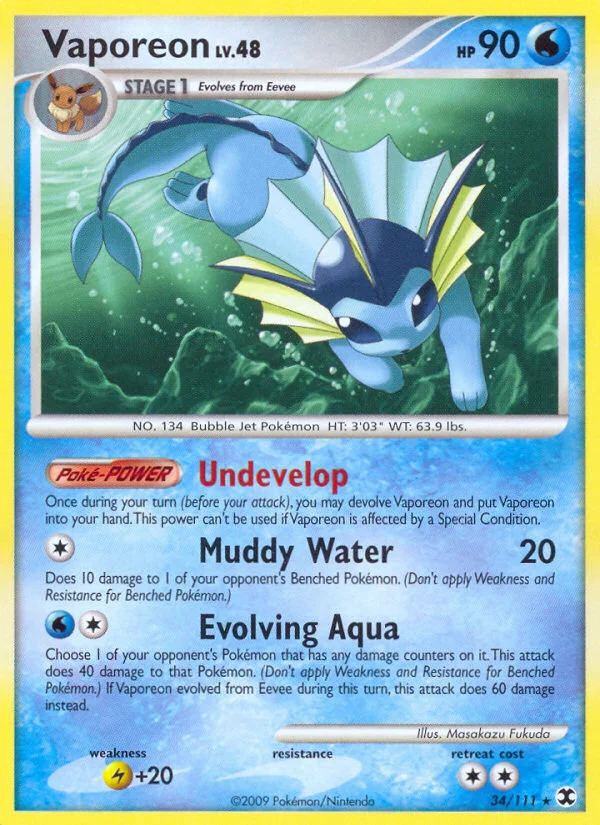 Vaporeon · Rising Rivals
