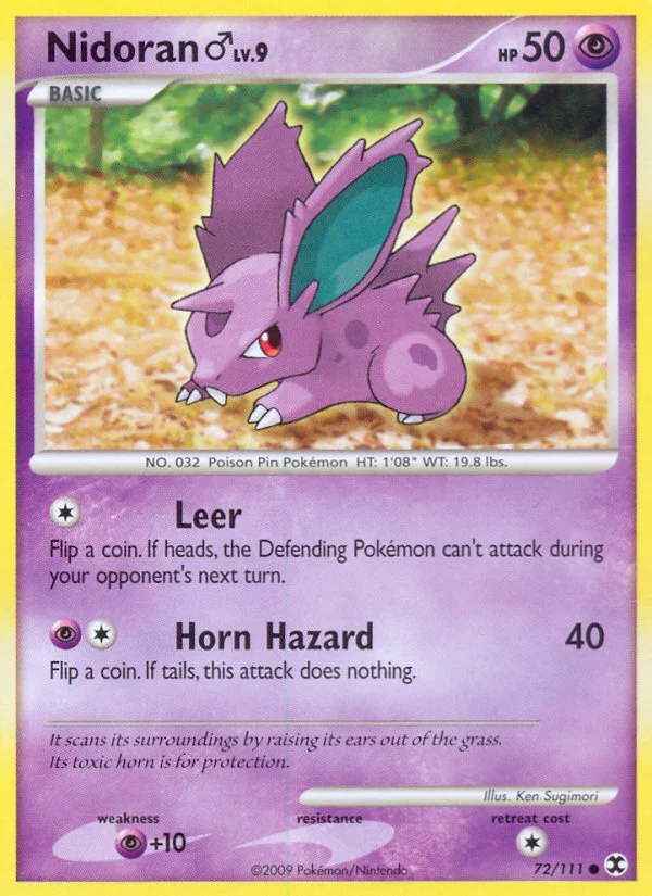 Nidoran ♂ · Rising Rivals