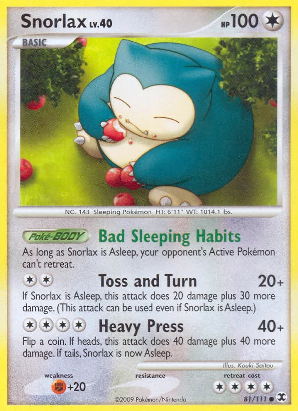 Snorlax · Rising Rivals