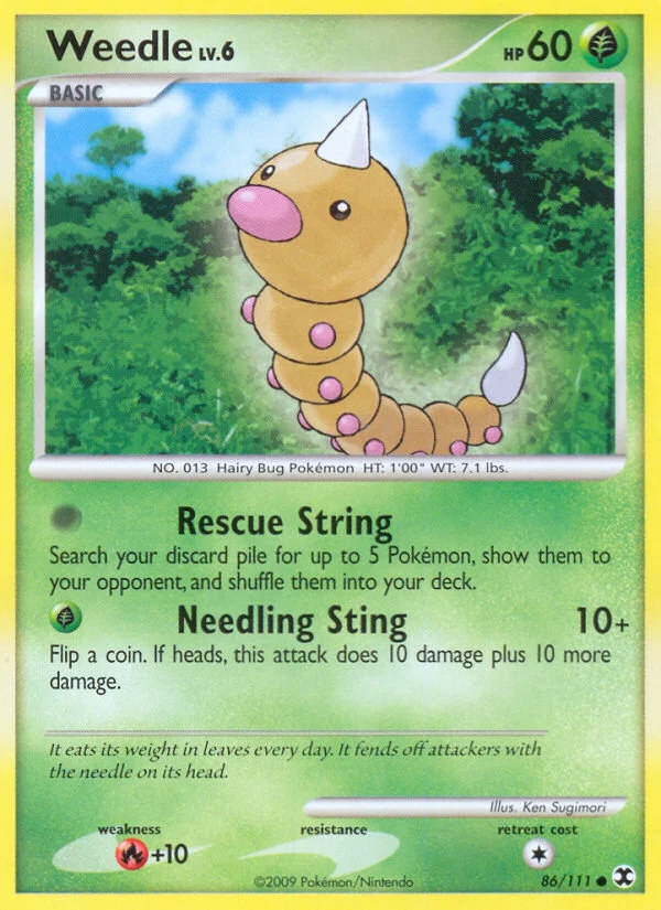 Weedle · Rising Rivals