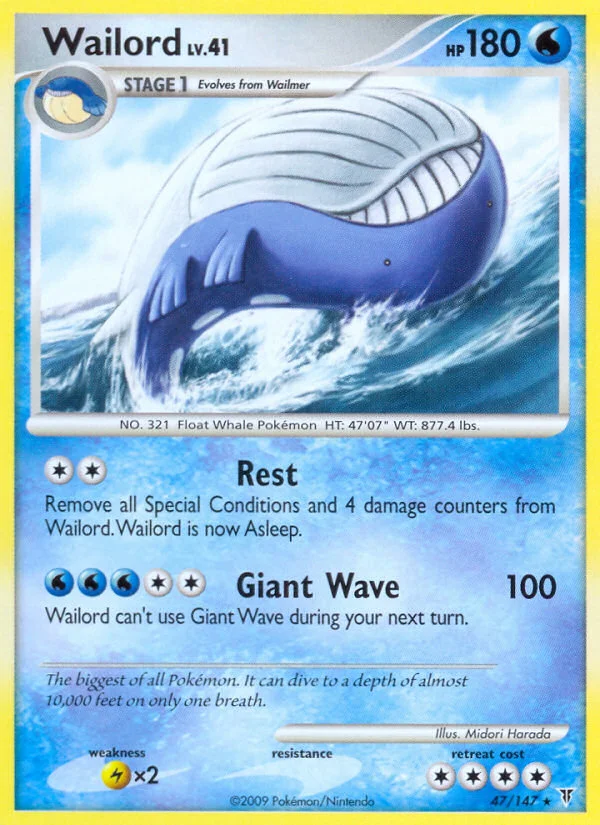 Wailord · Supreme Victors
