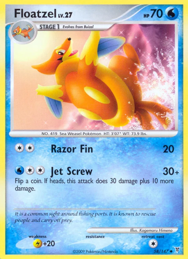Floatzel · Supreme Victors