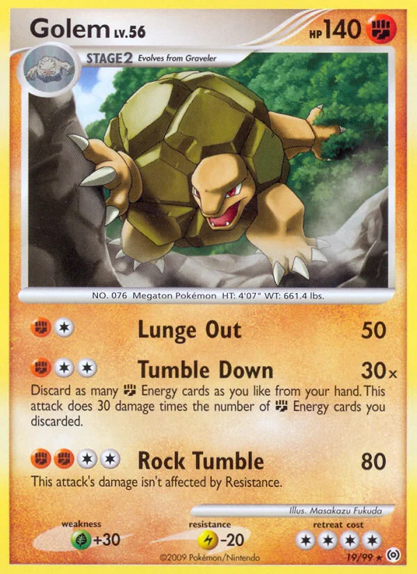 Golem · Arceus