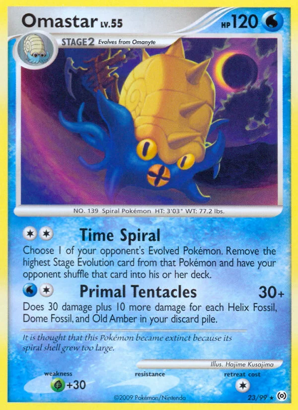 Omastar · Arceus