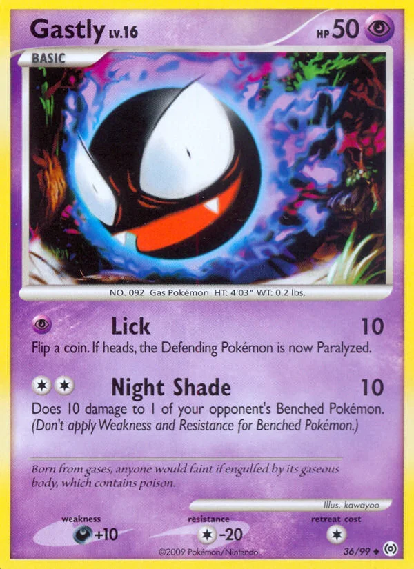 Gastly · Arceus