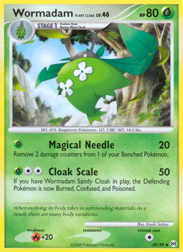 Wormadam Plant Cloak · Arceus