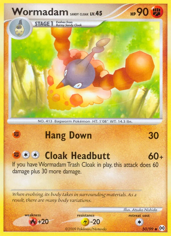 Wormadam Sandy Cloak · Arceus